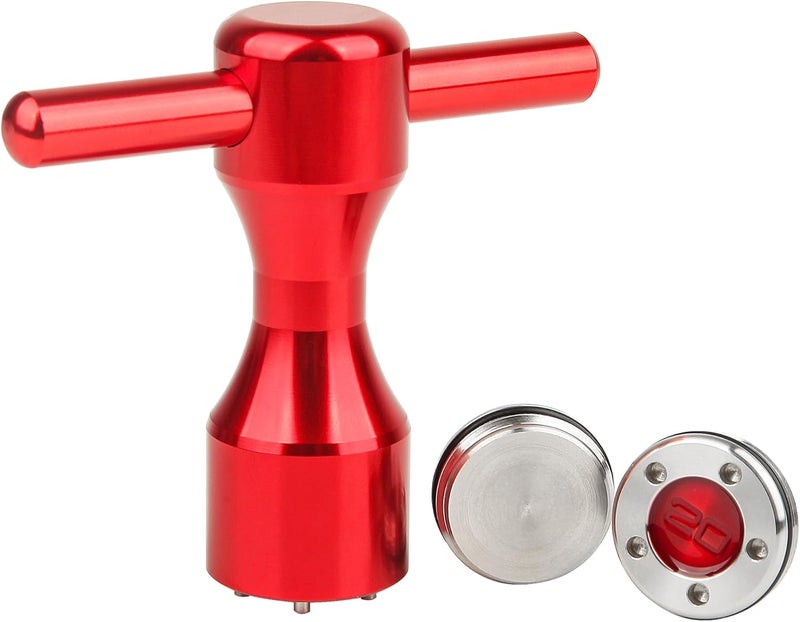 FoFoFo Golf Putter Weights Compatible with Scotty Cameron 2pcs Red 5g/10g/15g/20g/25g/30g/35g/40g/45g with Wrench Kit Set Compatible with Titleist Scotty Cameron Putter Newport - Image 2